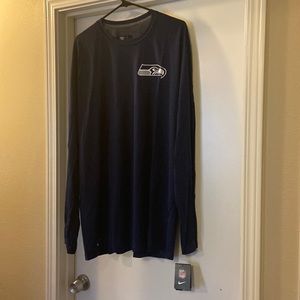 Seahawks Nike dri fit long sleeve training shirt NFL